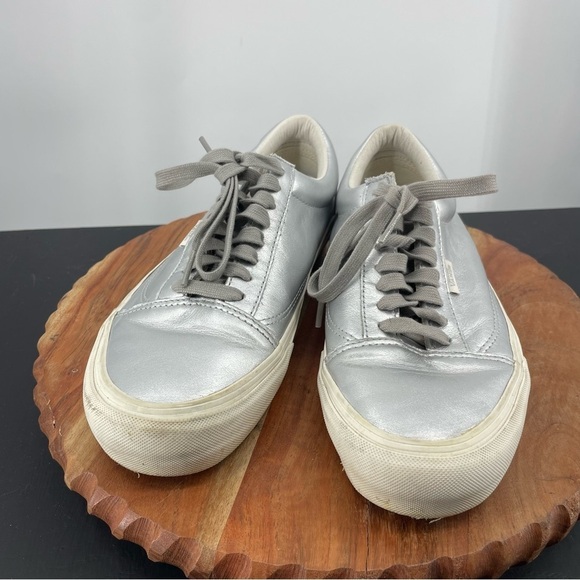 VANS VAULT OLD SKOOL NS LX metals silver womens 9 Men’s 7.5 - Picture 2 of 7
